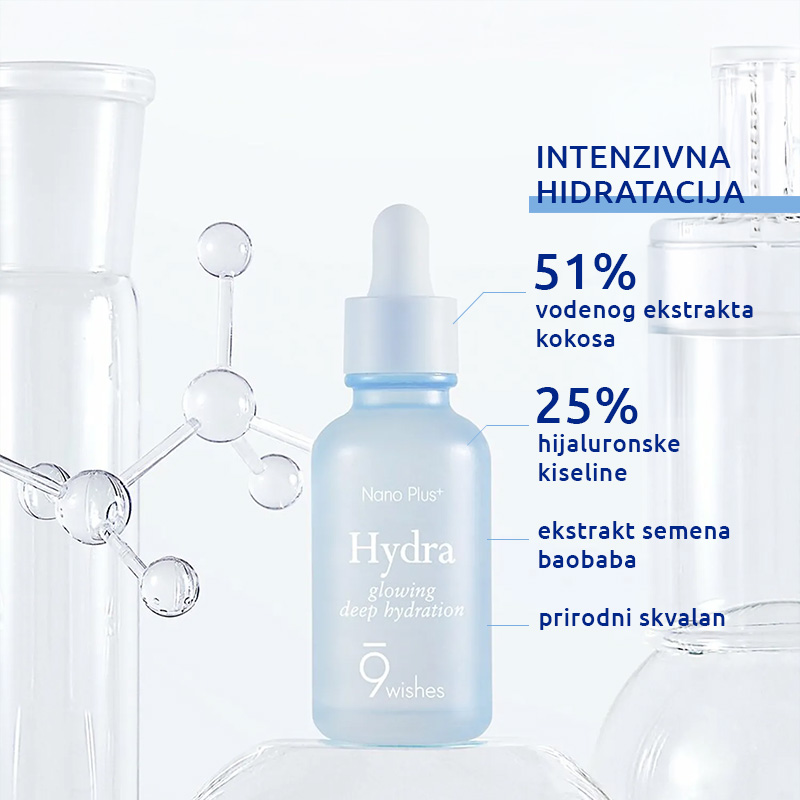 9wishes Hydra ampula serum 30ml