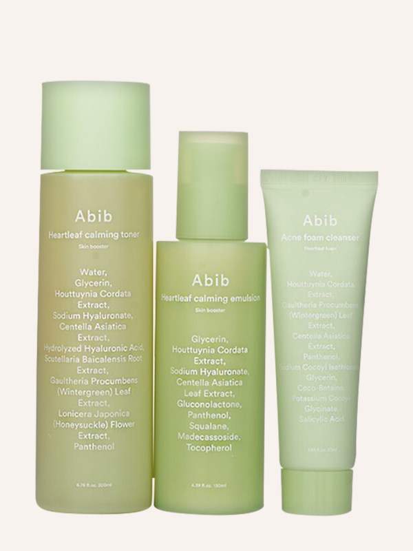 Abib Heartleaf Calming set 200ml+130ml+50ml