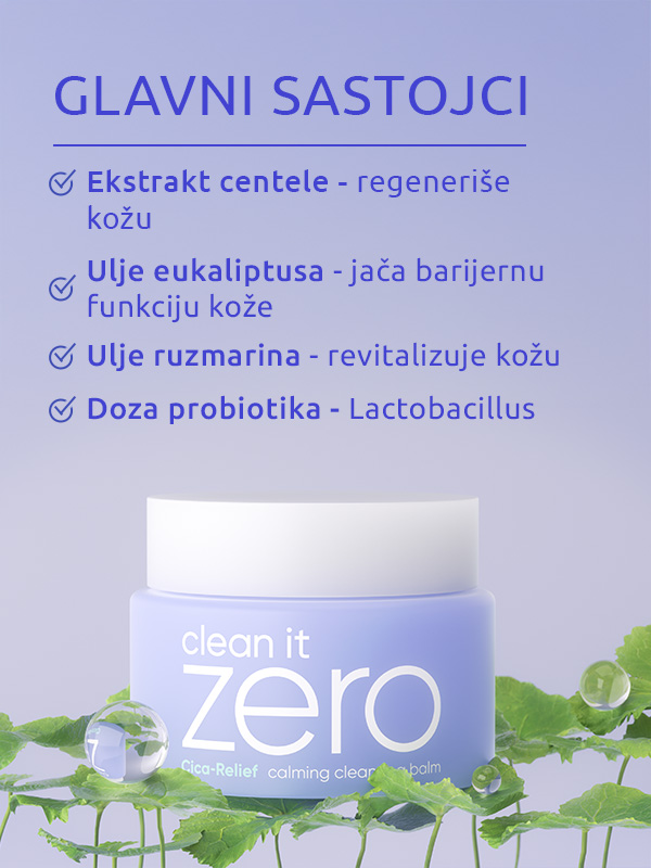 Banila co Clean it Zero Calming balzam za čišćenje lica 100ml