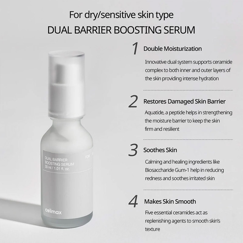 Celimax Dual Barrier Boosting serum 30ml