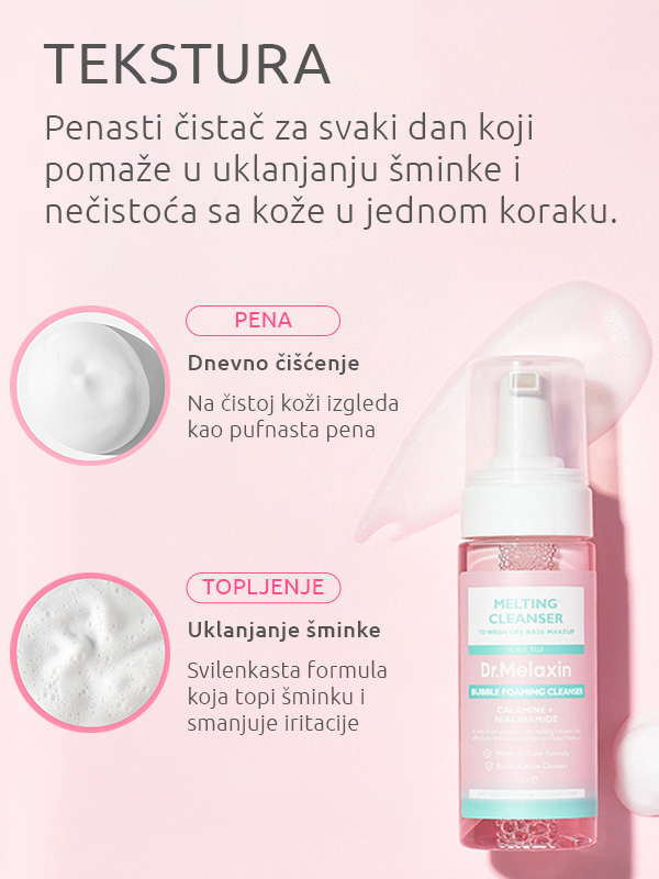 Dr.Melaxin Melting Cleanser pena za umivanje 150ml