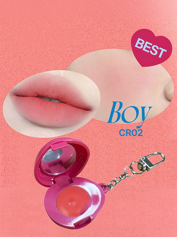 fwee Keyring Lip&Cheek Blurry Pudding Pot CR02 Boy rumenilo/ruž za usne 5g