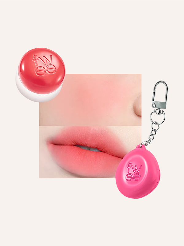 fwee Keyring Lip&Cheek Blurry Pudding Pot CR02 Boy rumenilo/ruž za usne 5g