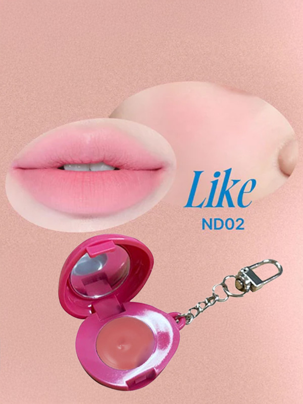 fwee Keyring Lip&Cheek Blurry Pudding Pot ND02 Like rumenilo/ruž za usne 5g