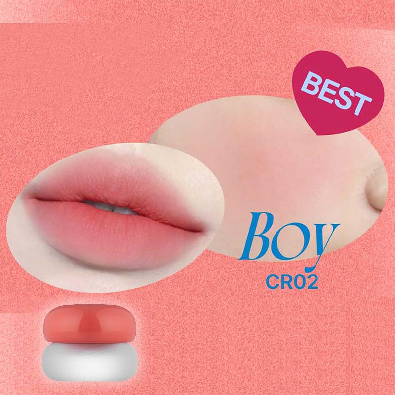 fwee Lip&Cheek Blurry Pudding Pot CR02 Boy rumenilo/ruž za usne 5g