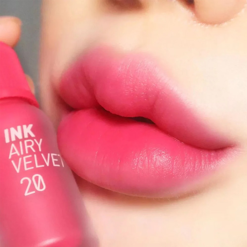 Peripera Ink Airy Velvet tečni ruž za usne br.020 Beautiful Coral Pink 4g