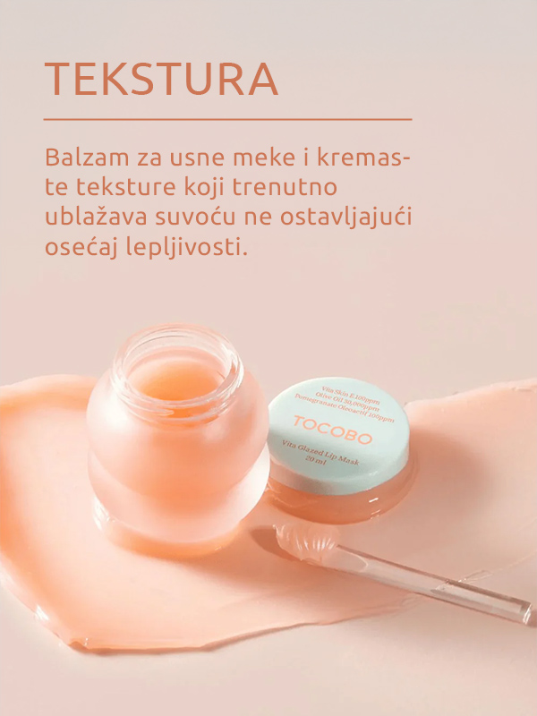 Tocobo Viza Glazed Lip maska za usne 20ml