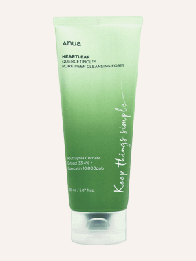 Anua Heartleaf Quercetinol Pore Deep pena za umivanje 150ml