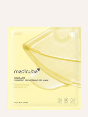 Medicube-KOJIC ACID TURMERIC BRIGHTENING GEL MASK